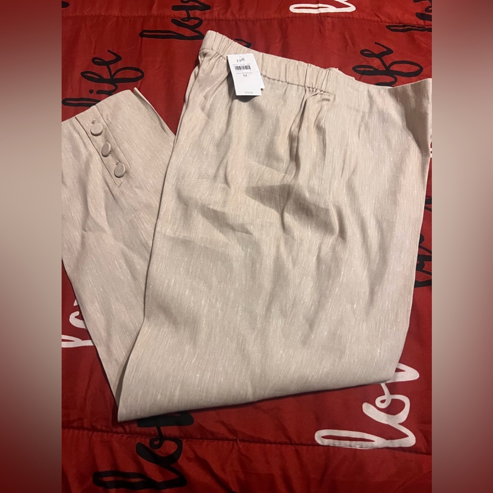 J.jill Linen Capris